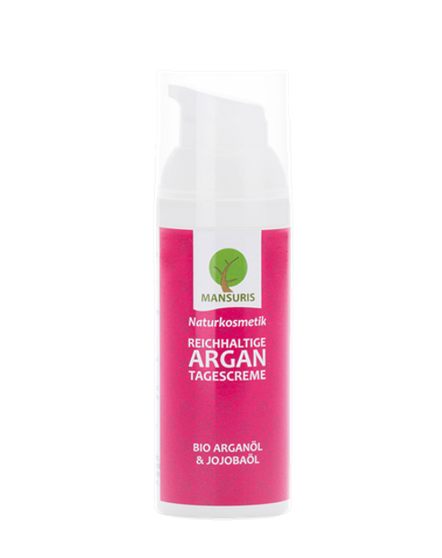 Argan Tagestcreme Rosenduft 50 ml